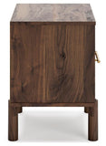 Calverson Queen Panel Platform Bed with Dresser and Nightstand