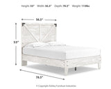 Shawburn Full Crossbuck Panel Platform Bed