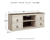 Willowton 60" TV Stand