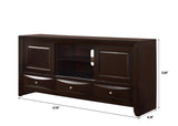 Emily Dark Cherry 68" TV Stand - Crown Mark | Olivia Furniture