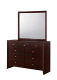 Evan Cherry Bedroom Mirror (Mirror Only) - Crown Mark | Olivia Furniture
