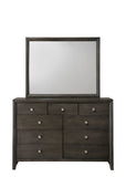 Evan Gray Bedroom Mirror (Mirror Only) - Crown Mark | Olivia Furniture