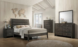 Evan Gray Bedroom Mirror (Mirror Only) - Crown Mark | Olivia Furniture