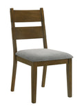 Everly Brown Dining Chair, Set of 2 - Crown Mark | Olivia Furniture