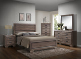 Farrow Grayish Brown Bedroom Mirror (Mirror Only) - Crown Mark | Olivia Furniture