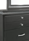 Frampton Gray Bedroom Mirror (Mirror Only) - Crown Mark | Olivia Furniture