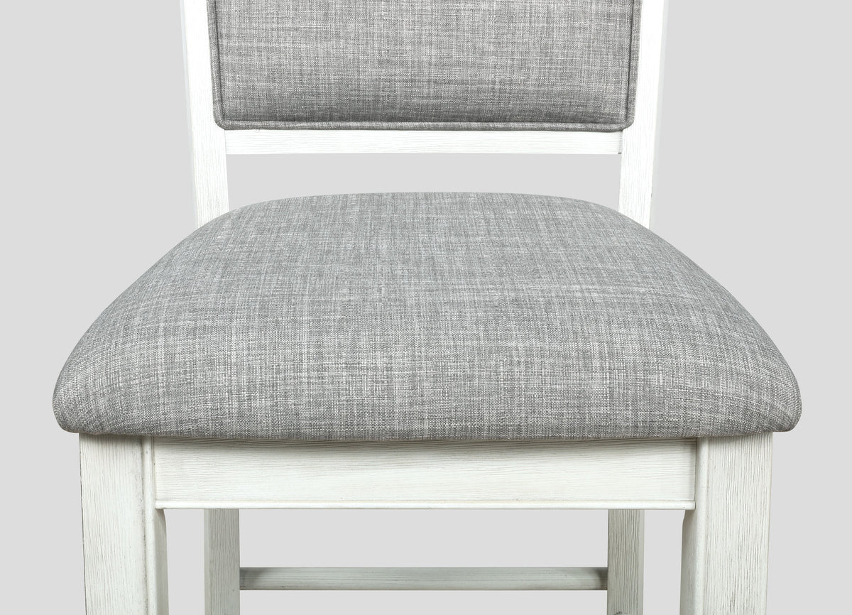 Fulton Chalk/White Counter Height Dining Set | Crown Mark | Olivia Furniture
