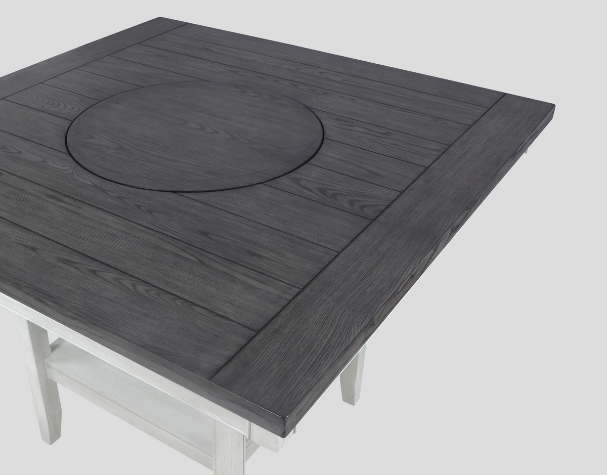 Fulton Chalk/White Counter Height Dining Set | Crown Mark | Olivia Furniture