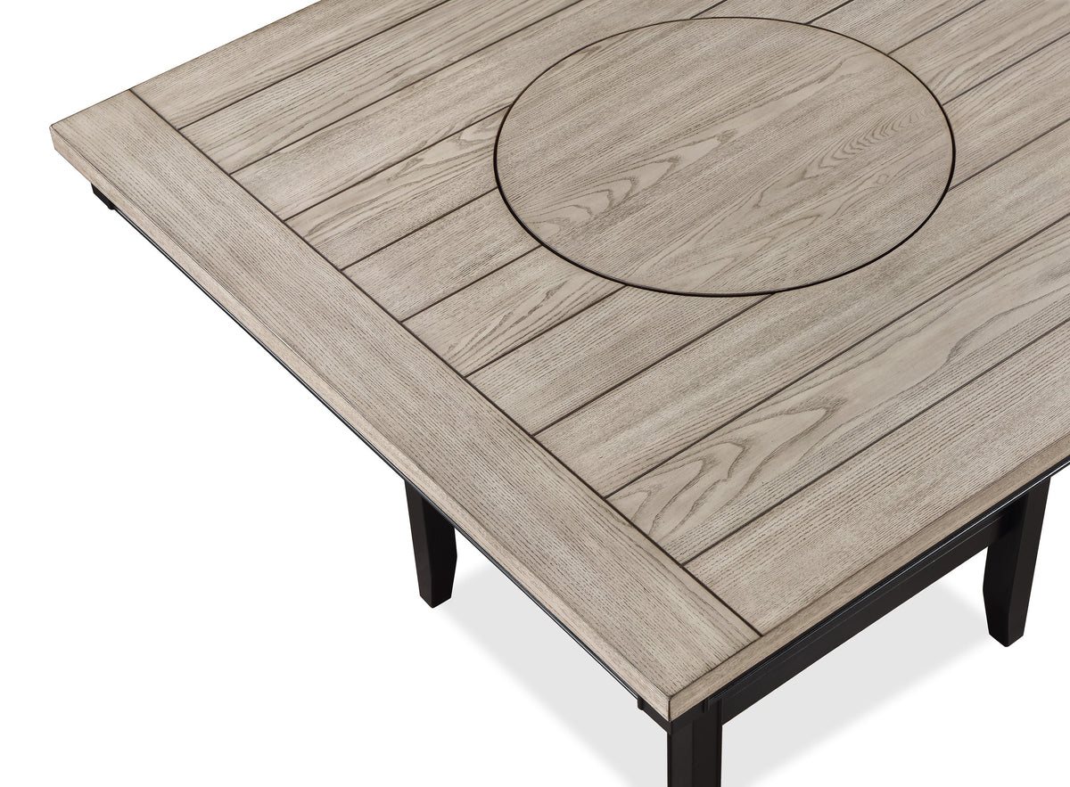 Fulton Charcoal/Light Gray Counter Height Table