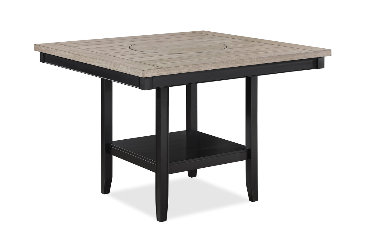 Fulton Charcoal/Light Gray Counter Height Table