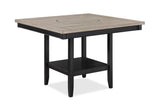Fulton Charcoal/Light Gray Counter Height Table