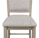 Fulton White Oak Counter Height Dining Chair, Set of 2 - Crown Mark | Olivia Furniture