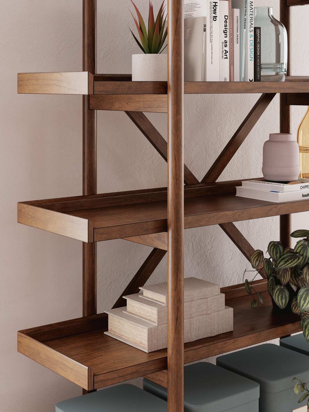 Lyncott 70" Bookcase