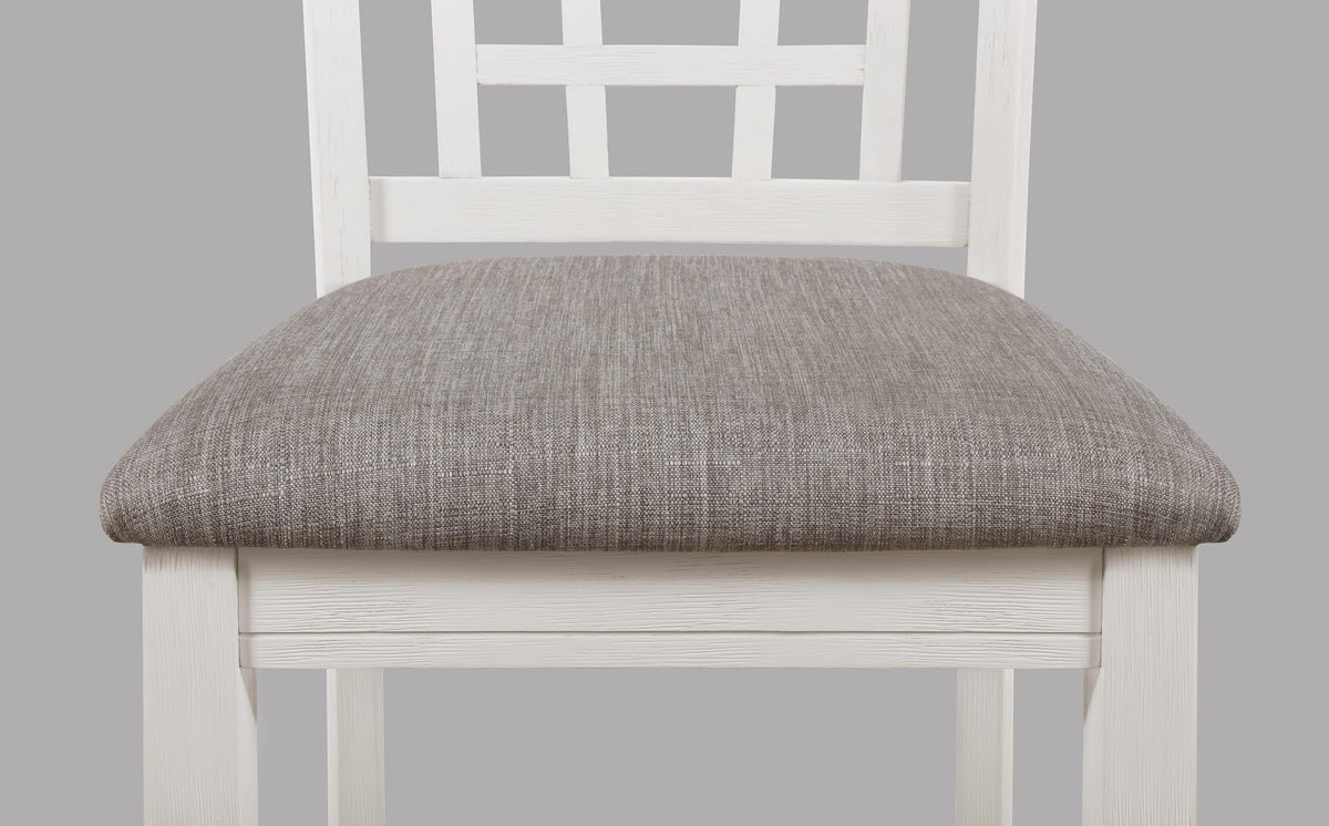 Hartwell Chalk Gray Counter Height Dining Set | Crown Mark | Olivia Furniture