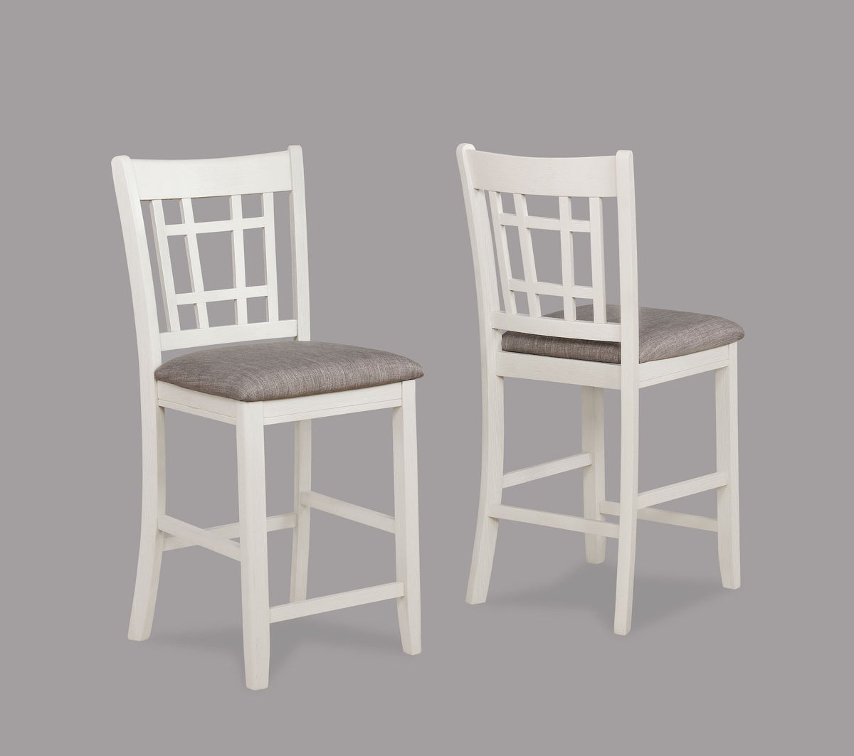 Hartwell Chalk Gray Counter Height Dining Set | Crown Mark | Olivia Furniture