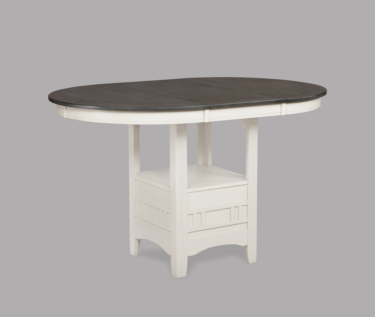 Hartwell Chalk Gray Counter Height Dining Set | Crown Mark | Olivia Furniture