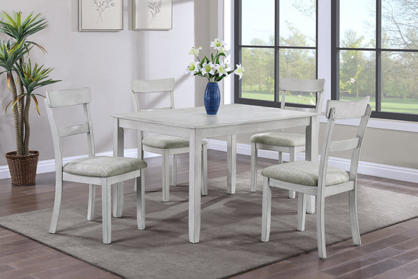 Henderson Driftwood 5-Piece Dining Set | Crown Mark | Olivia Furniture