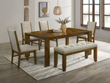 Hollister Brown Bench - Crown Mark | Olivia Furniture