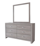 Jaylen Cream Bedroom Mirror (Mirror Only) - Crown Mark | Olivia Furniture
