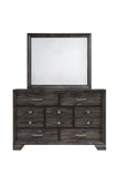 Jaymes Gray Bedroom Mirror (Mirror Only) - Crown Mark | Olivia Furniture