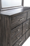 Jaymes Gray Bedroom Mirror (Mirror Only) - Crown Mark | Olivia Furniture