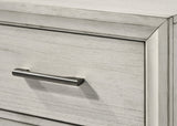 Jaymes White Mist Sleigh Storage Platform Bedroom Set