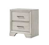 Jaymes White Mist Sleigh Storage Platform Bedroom Set