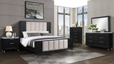 Kara Black Dresser Mirror (Mirror Only) - Crown Mark | Olivia Furniture