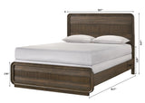 Kinkaid Warm Wood Bedroom Set