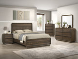 Kinkaid Warm Wood Dresser Top (Mirror Only) - Crown Mark | Olivia Furniture