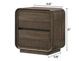 Kinkaid Warm Wood Bedroom Set