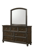 Lara Brown Bedroom Mirror (Mirror Only) - Crown Mark | Olivia Furniture
