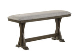 Lloyd Brown Counter Height Bench - Crown Mark | Olivia Furniture