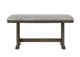 Lloyd Brown Counter Height Bench - Crown Mark | Olivia Furniture