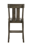 Lloyd Brown Counter Height Chair, Set of 2 - Crown Mark | Olivia Furniture