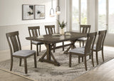 Lloyd Brown Dining Side Chair, Set of 2 - Crown Mark | Olivia Furniture