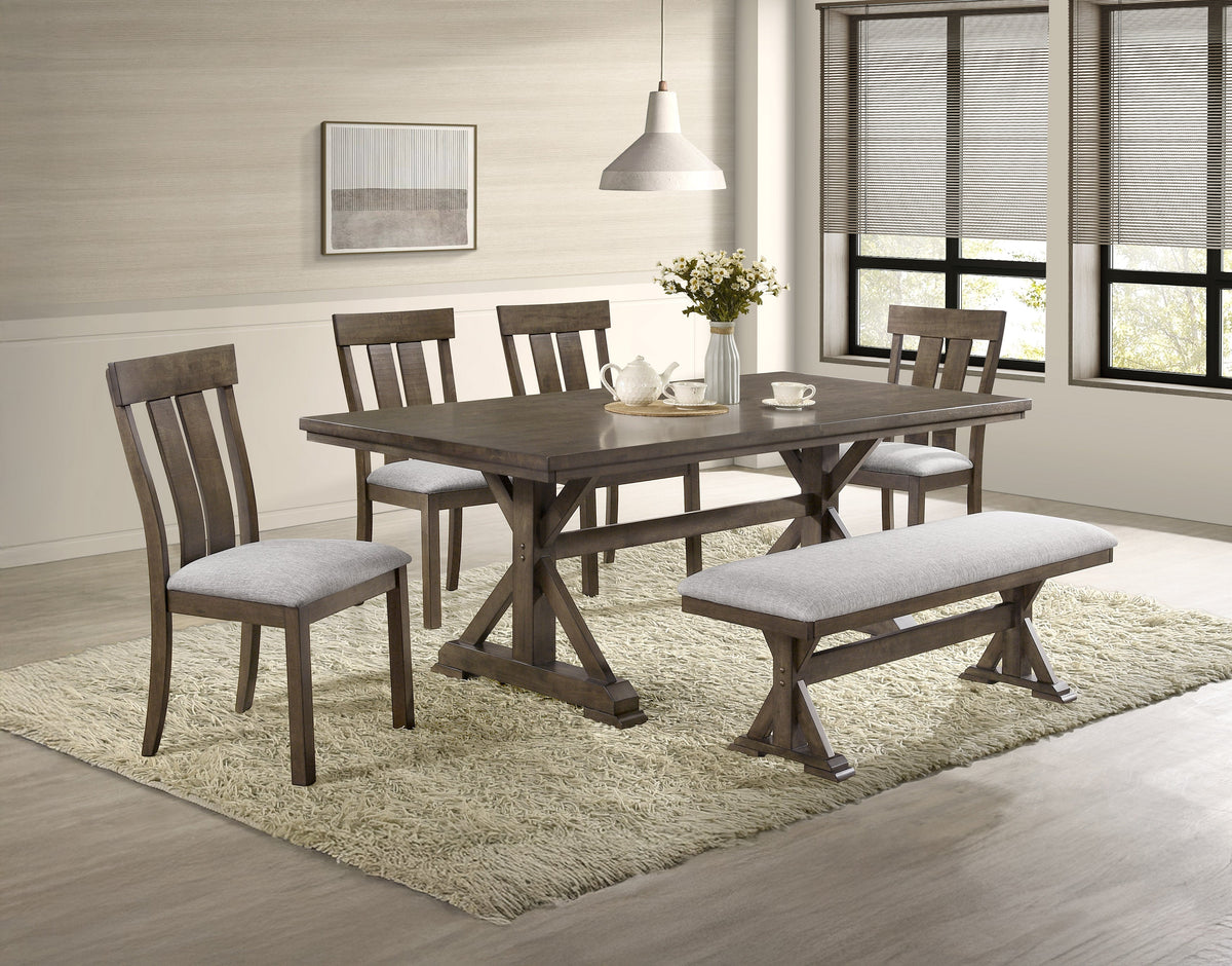 Lloyd Brown Dining Set | Crown Mark | Olivia Furniture