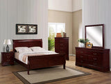 Louis Philip Cherry Mirror (Mirror Only) - Crown Mark | Olivia Furniture