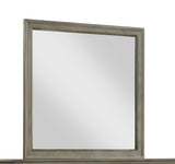 Louis Philip Gray Bedroom Mirror (Mirror Only) - Crown Mark | Olivia Furniture