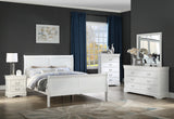 Louis Philip White Bedroom Mirror (Mirror Only) - Crown Mark | Olivia Furniture