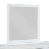 Louis Philip White Bedroom Mirror (Mirror Only) - Crown Mark | Olivia Furniture