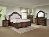 Ludwig Brown Bedroom Mirror (Mirror Only) - Crown Mark | Olivia Furniture