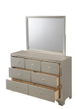 Lyssa Champagne Bedroom Mirror (Mirror Only) - Crown Mark | Olivia Furniture