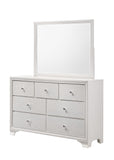 Lyssa Oat and Frost LED Upholstered Panel Bedroom Set