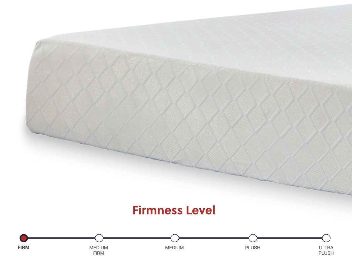 10 Inch Chime Memory Foam Queen Mattress in a Box