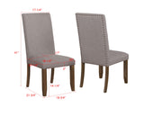 Manning Brown Dining Chair, Set of 2 - Crown Mark | Olivia Furniture