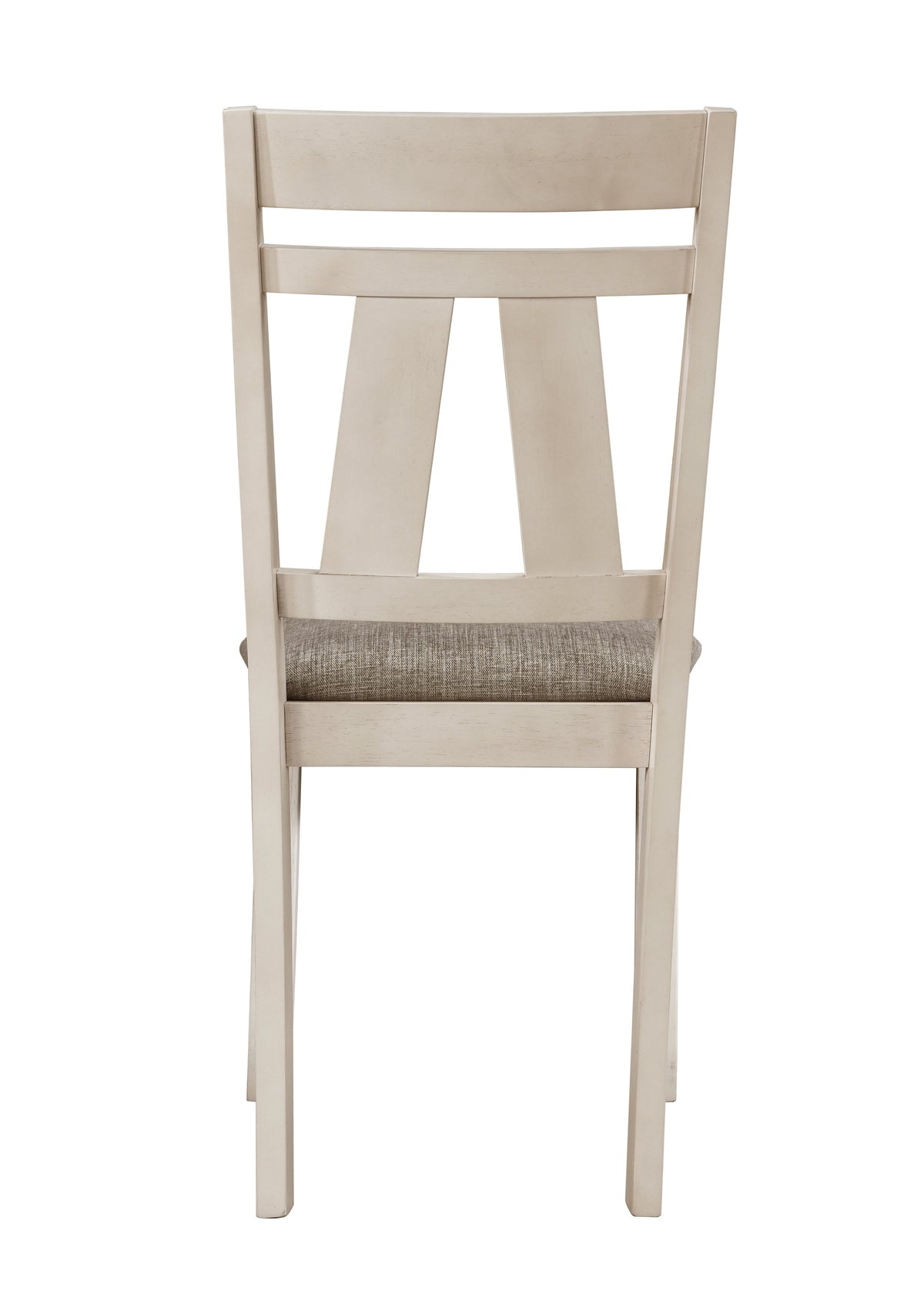 Maribelle Chalk/Gray Dining Chair, Set of 2 - Crown Mark | Olivia Furniture
