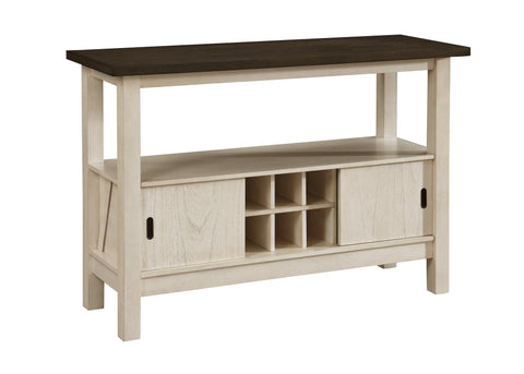Maribelle Chalk/Gray Server | Crown Mark | Olivia Furniture