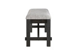 Maribelle Wheat Charcoal Bench - Crown Mark | Olivia Furniture