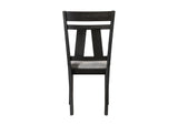 Maribelle Wheat Charcoal Side Chair, Set of 2 - Crown Mark | Olivia Furniture